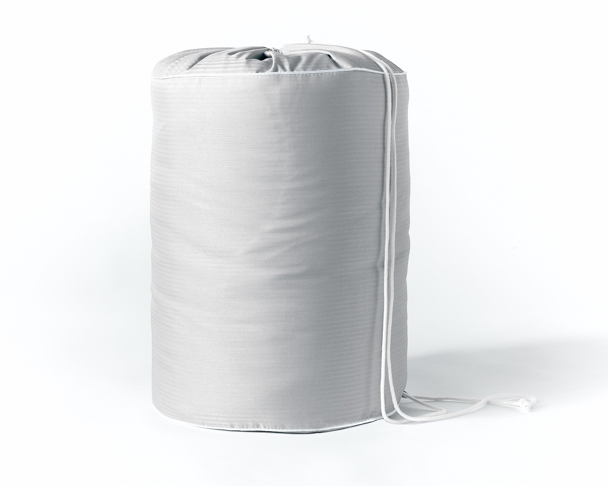 Storm Gray Herringbone All-In-One Comforter