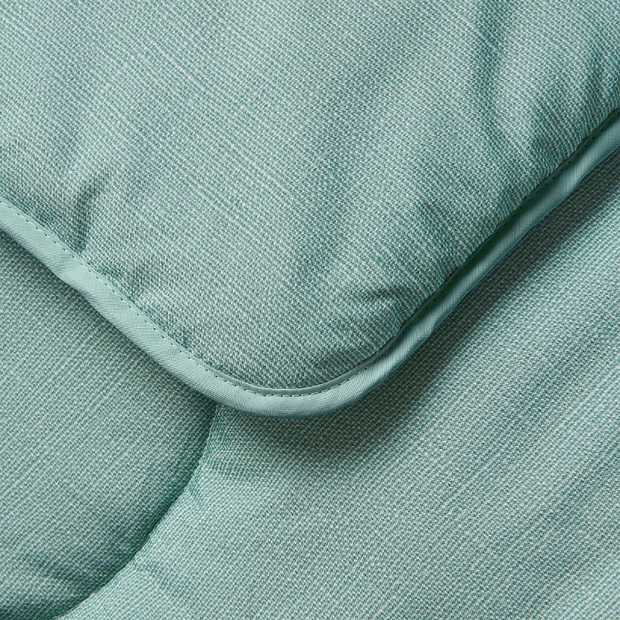 Seagrass Green Linen Print All-In-One Comforter