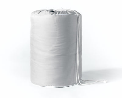 Storm Gray Herringbone All-In-One Comforter
