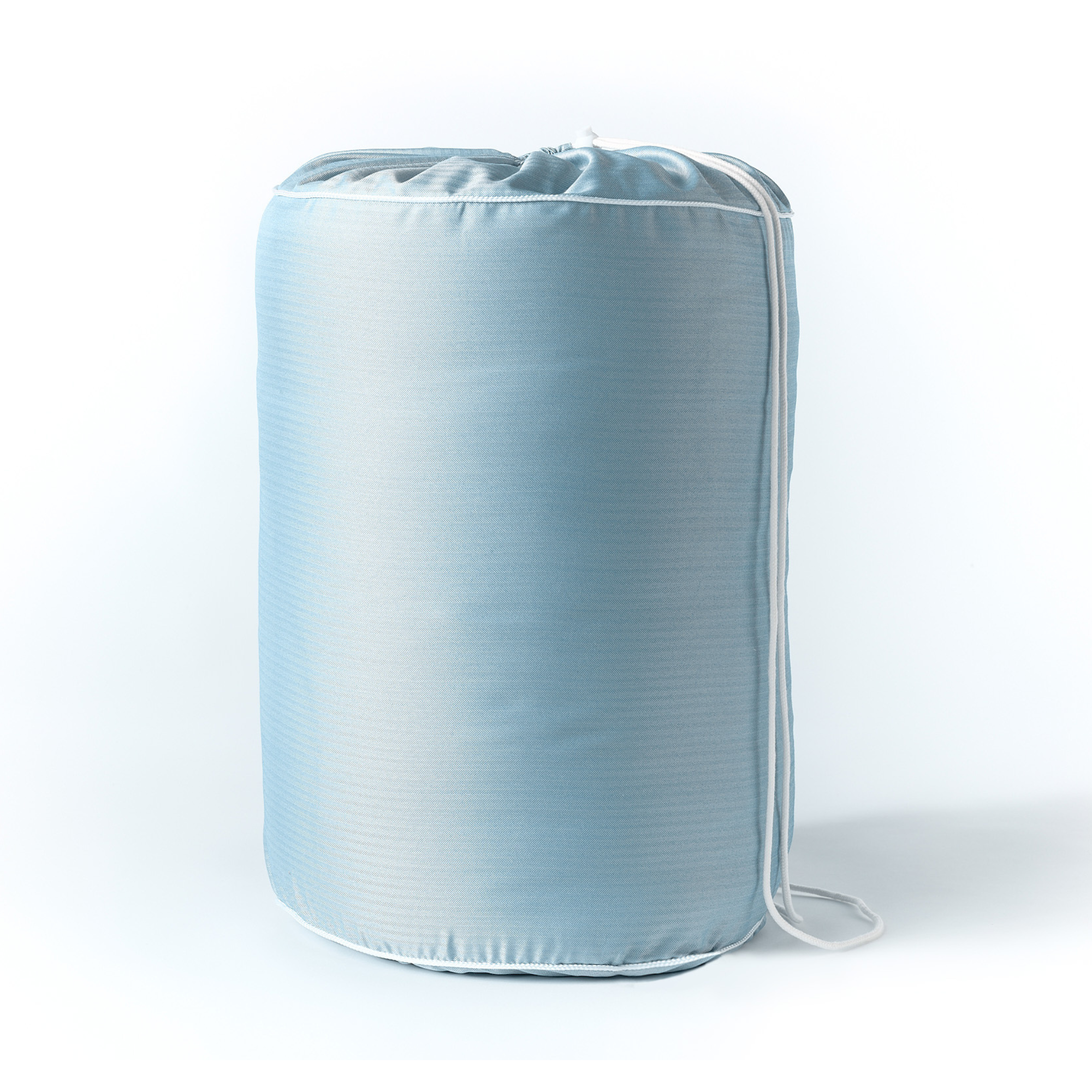 Fjord Blue Herringbone All-In-One Comforter