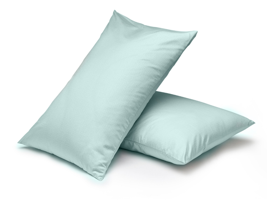 Linen Aurora Green Pair of Standard Pillowcases